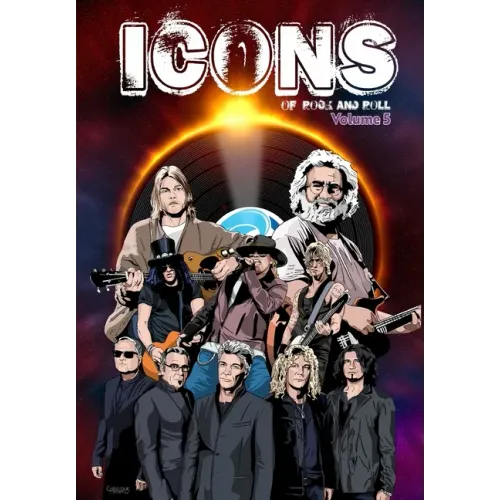 Icons of Rock 5: Jerry Garcia, Guns N' Roses, Bon Jovi and Kurt Cobain