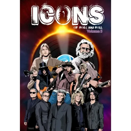 Icons of Rock 5: Jerry Garcia, Guns N' Roses, Bon Jovi and Kurt Cobain