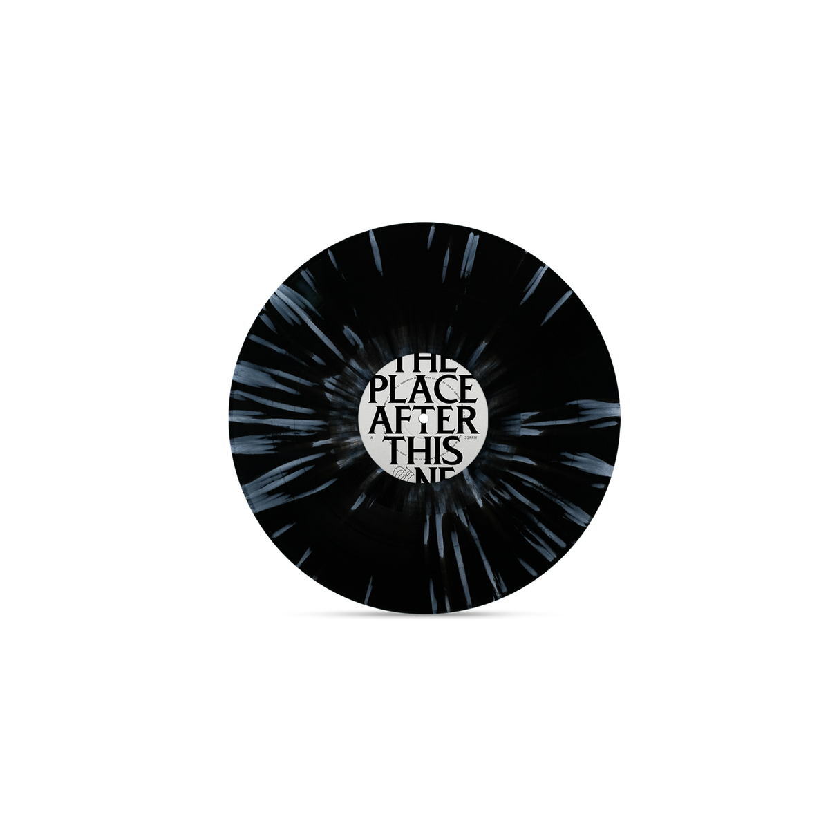Underoath - The Place After This One Black/White Splatter Vinyl