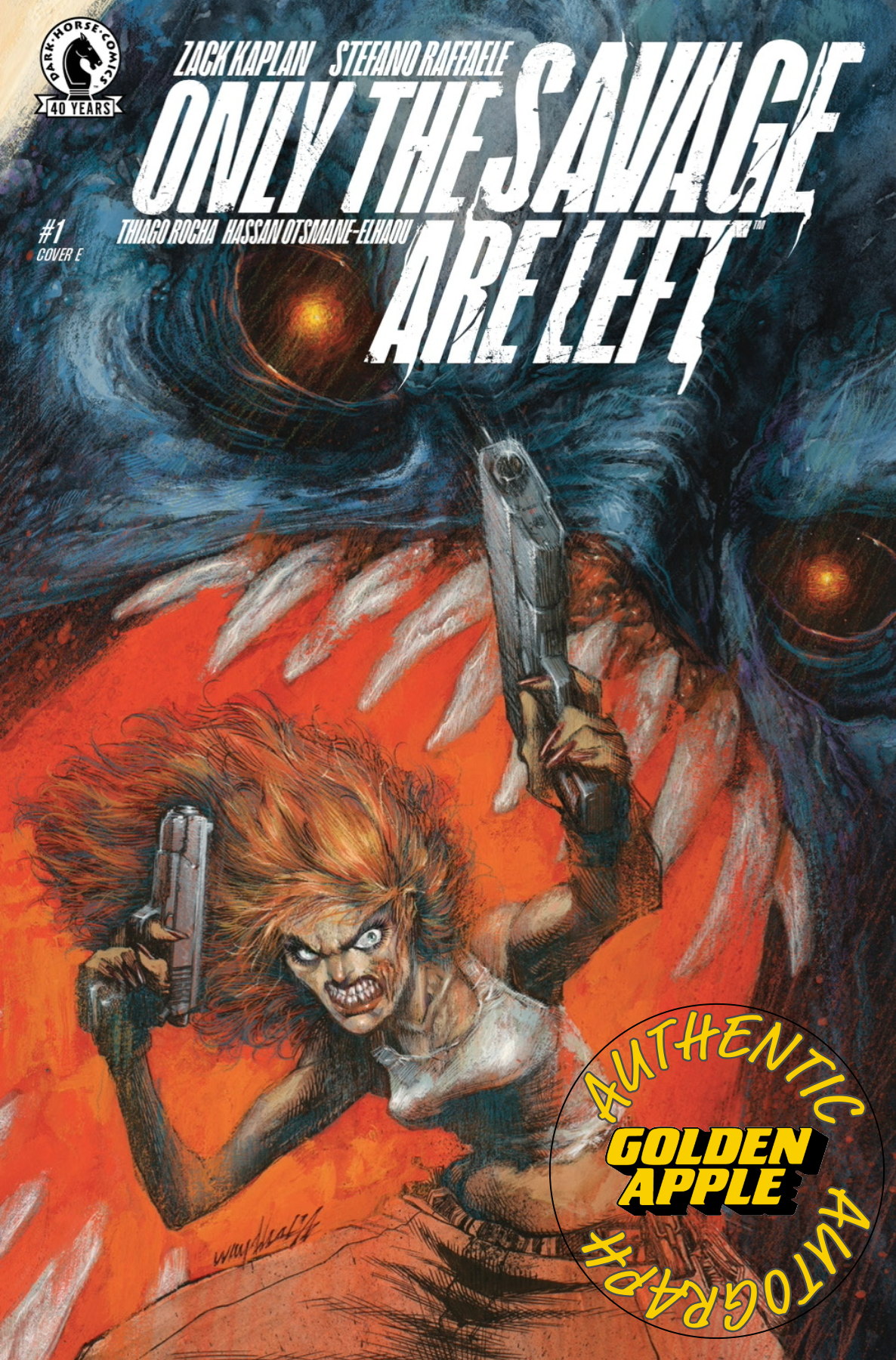 Only The Savage Are Left #1 Jonathan Wayshak Trade Variant SIGNED Zack Kaplan (06/03/2026) Dark Horse