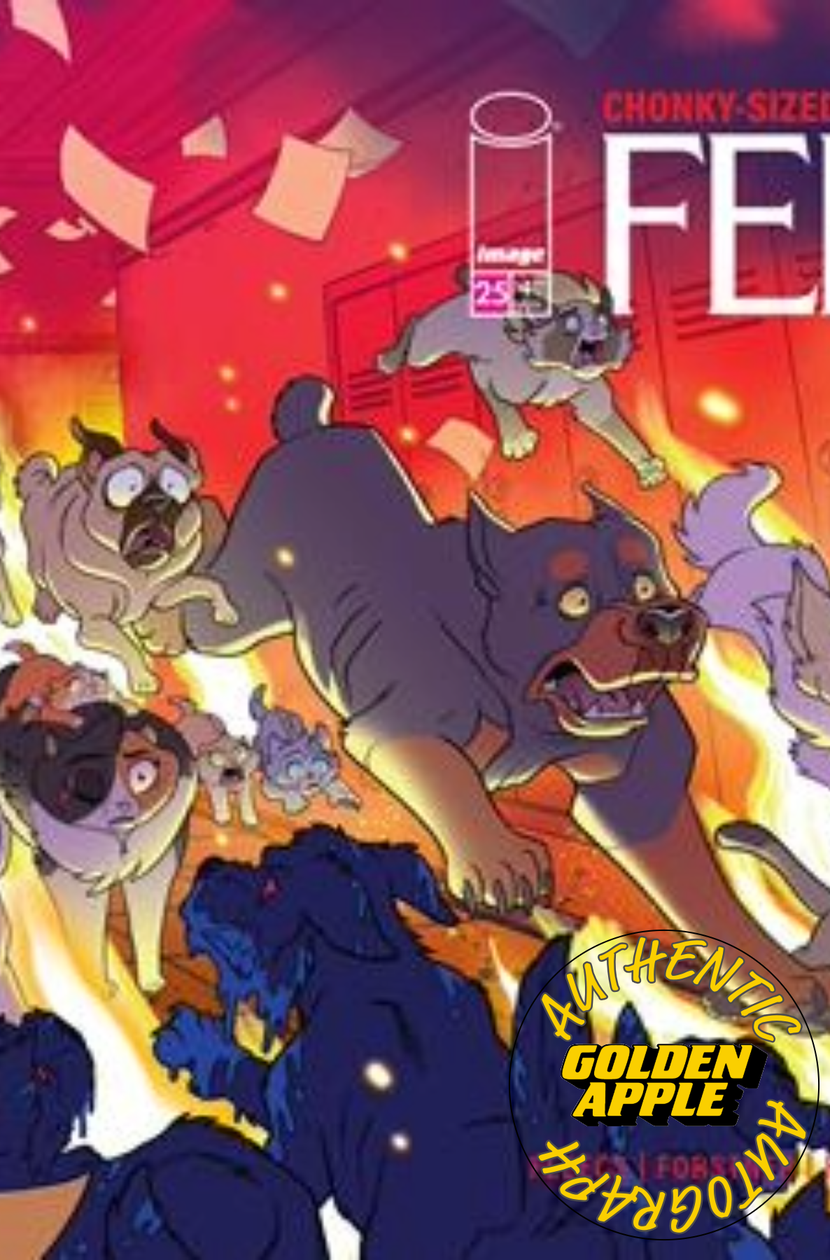 Feral #25 A Trish Forstner Wraparound SIGNED Tony Fleecs (07/29/2026) Image