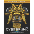Cyberpunk Coloring Book for Adults: Steampunk Adults Coloring Book Stress Relieving Unique Design