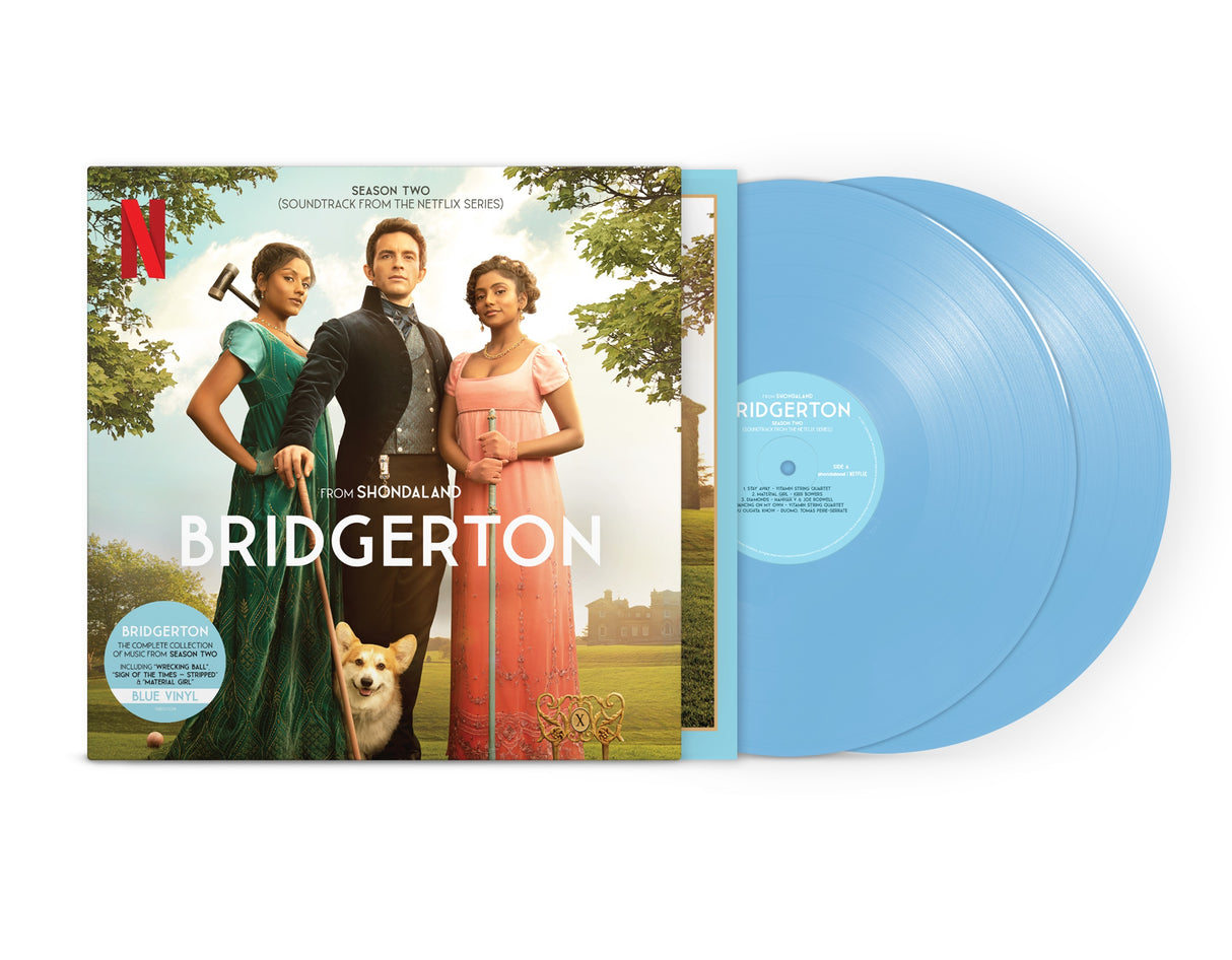 Various Artists Bridgerton Season Two (Soundtrack From The Netflix Series) [Blue 2 LP] [Records & LPs]