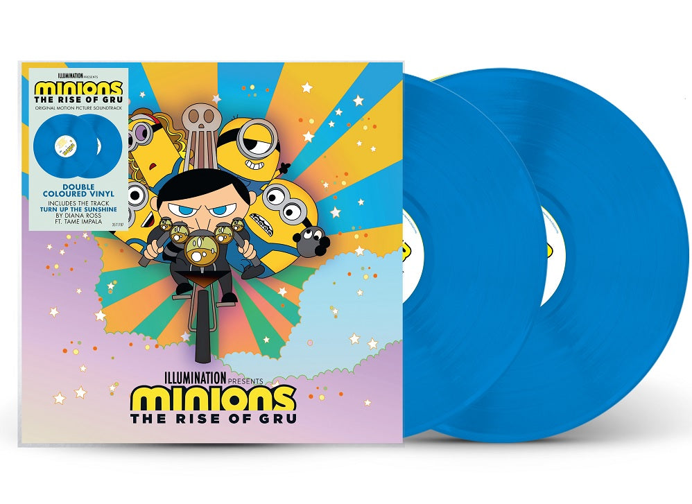 Various Artists Minions: The Rise Of Gru (Colored Vinyl, Sky Blue, Indie Exclusive) (2 Lp's) [Vinyl] - Apocalypse Vinyl