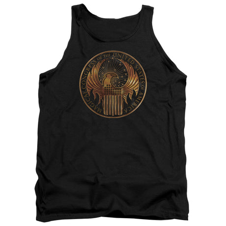 Fantastic Beasts Magical Congress Crest Mens Tank Top Shirt Black Officially Licensed