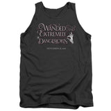 Fantastic Beasts Wanded Mens Tank Top Shirt Charcoal Officially Licensed