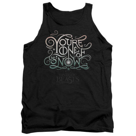 Fantastic Beasts One Of Us Mens Tank Top Shirt Black Officially Licensed
