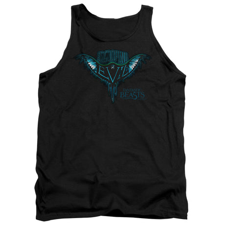 Fantastic Beasts Swooping Evil Mens Tank Top Shirt Black Officially Licensed