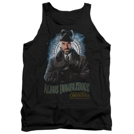 Fantastic Beasts 2 Dumbledore Mens Tank Top Shirt Black Officially Licensed