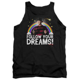 Friday The 13Th Follow Your Dreams Mens Tank Top Shirt Black Officially Licensed