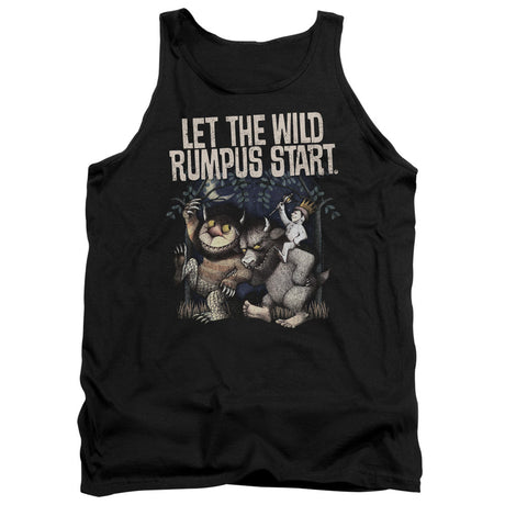 Where The Wild Things Are Wild Rumpus Mens Tank Top Shirt Black Officially Licensed