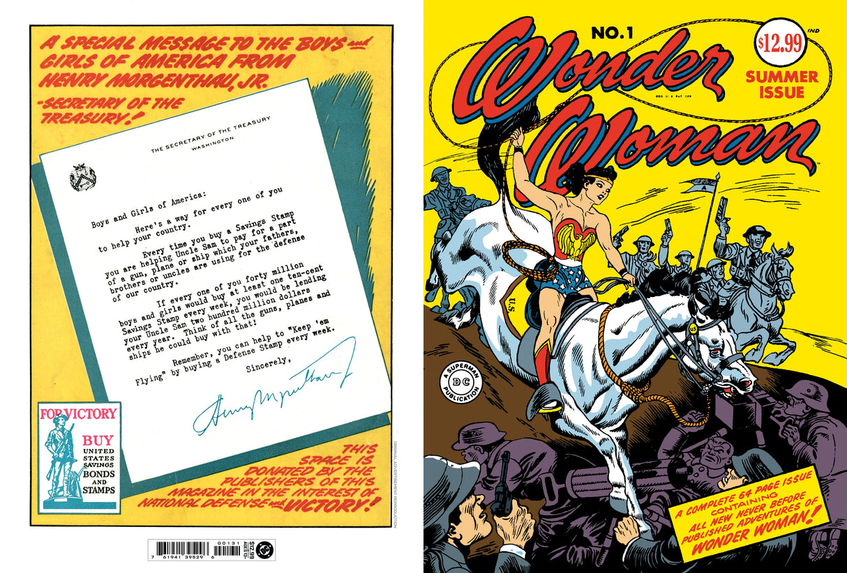 Wonder Woman #1 Facsimile Edition C Harry Peter Foil Variant (2026 Edition) (03/18/2026) Dc