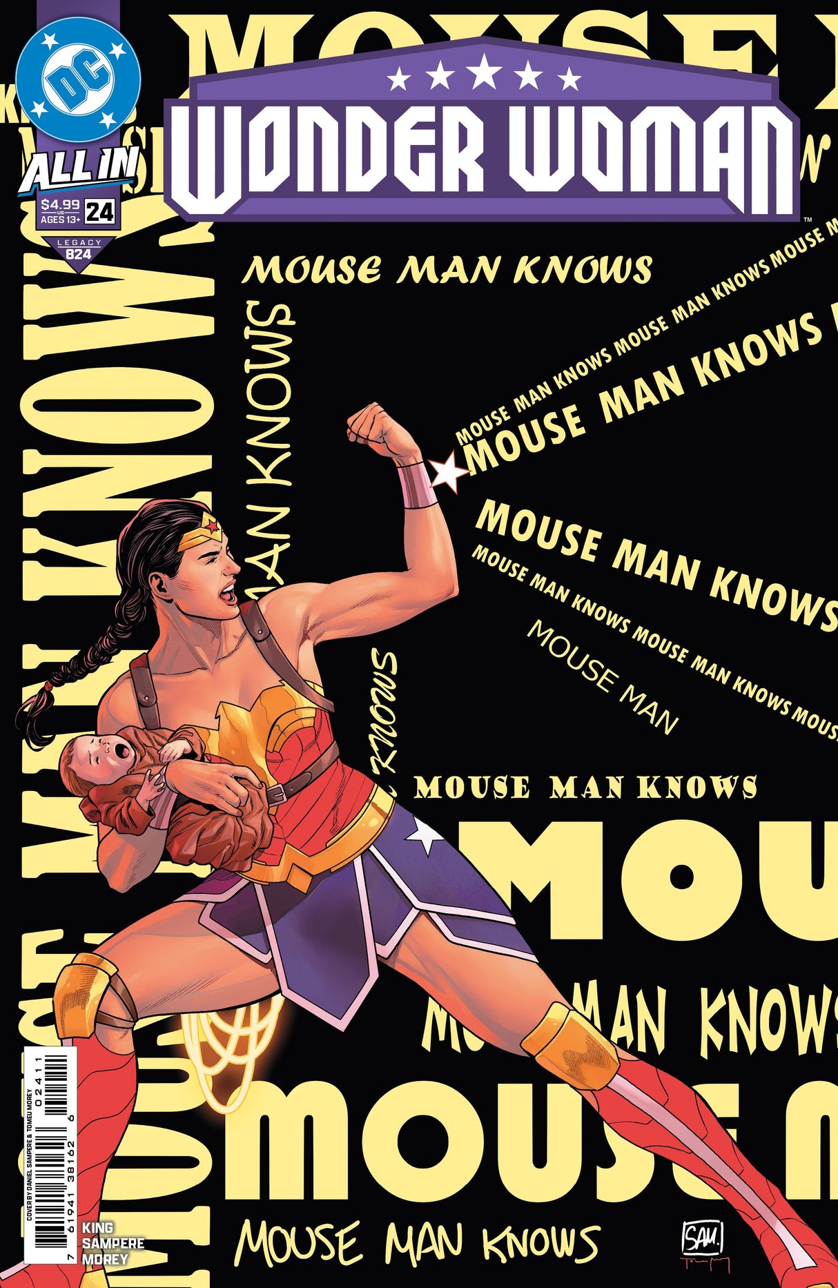Wonder Woman #24 A DC 2025 NM Daniel Sampere Tom King
