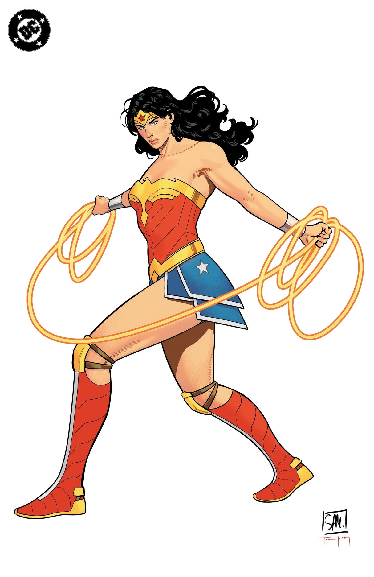 Wonder Woman #31 G Daniel Sampere Corner Box Spot Foil Variant (03/18/2026) Dc