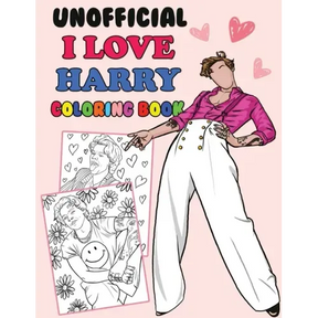 Unofficial I Love Harry Coloring Book: Harry S Fan Gift Coloring Book