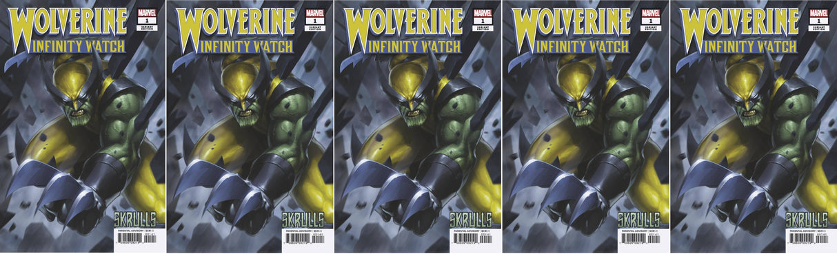 WOLVERINE INFINITY WATCH #1 B (OF 5) Marvel Jeehyung Lee SKRULLS Variant Gerry Duggan (02/20/2019)
