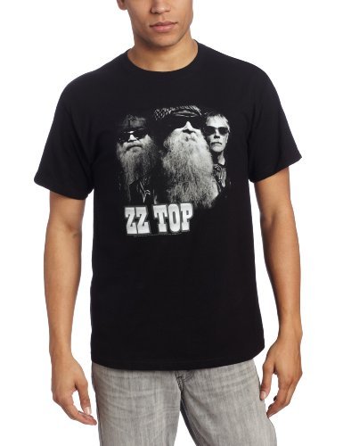 ZZ Top Zz Top Black Photo Shirt Men'S T-Shirt, Black, X-Large [T-Shirt]