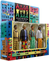 Super7 - A Tribe Called Quest - ReAction Figures Wv1 - People's Instinctive Travels and the Paths of Rhythm 4-Pack (Large Item, Action Figure) [Action Figure]