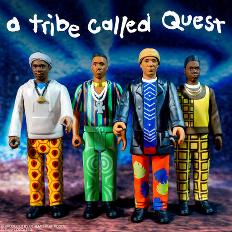 Super7 - A Tribe Called Quest - ReAction Figures Wv1 - People's Instinctive Travels and the Paths of Rhythm 4-Pack (Large Item, Action Figure) [Action Figure]