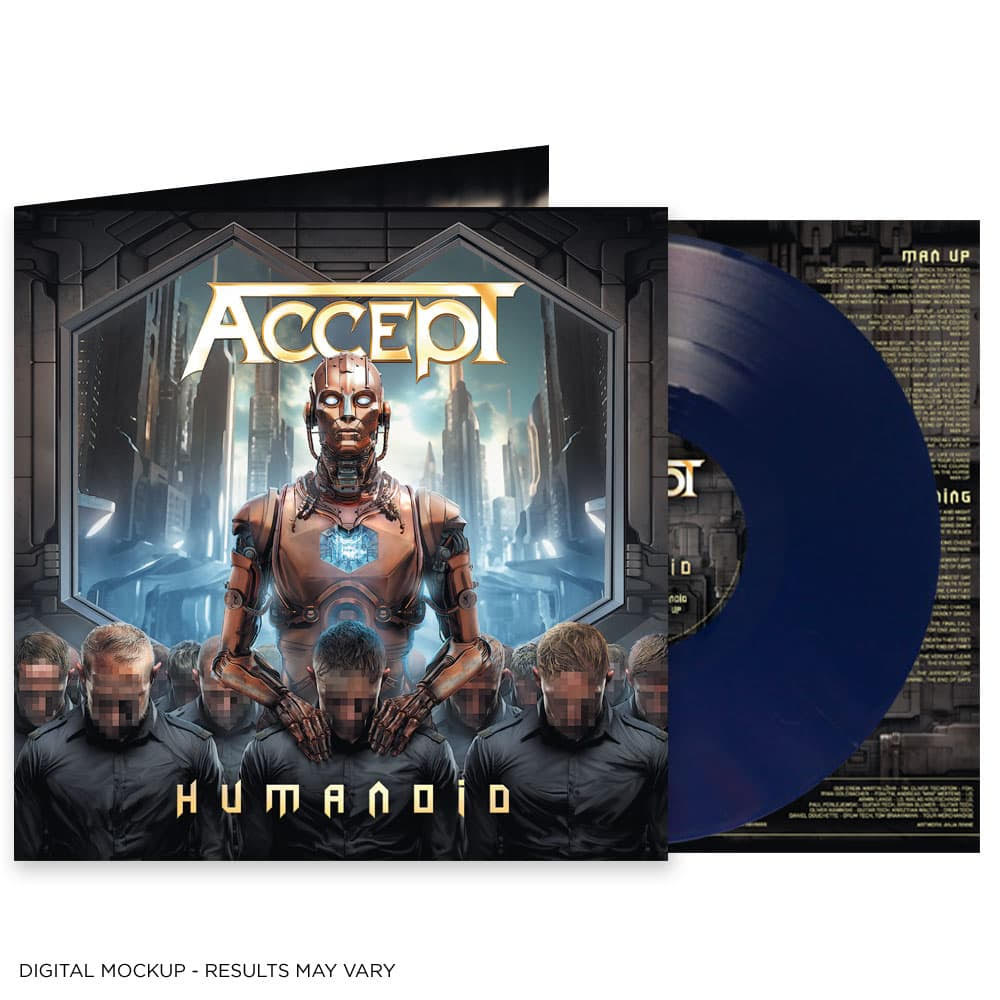 Accept Humanoid (Indie Exclusive, Colored Vinyl, Blue) [Vinyl]