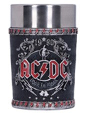 AC/DC Back In Black Shot Glass 8.5cm (Merchandise)