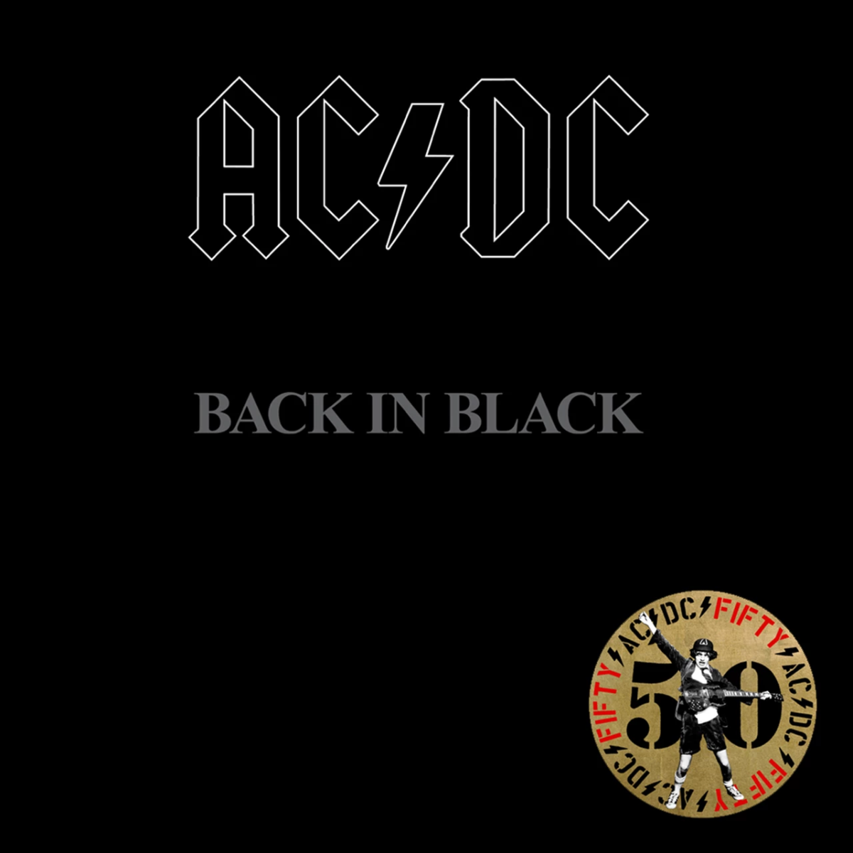 Back In Black (50th Anniversary Edition, Gold Color Vinyl) (Vinyl)