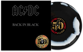 Back In Black: 50th Anniversary (Limited Edition, Black & White Marble Colored Vinyl) (Vinyl)