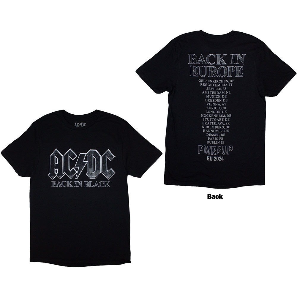 Back In Black PWR-UP EU Tour '24 (T-Shirt)