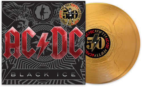 AC/DC Black Ice (50th Anniversary Edition, Gold Color Vinyl) (2 Lp) [Records & LPs]