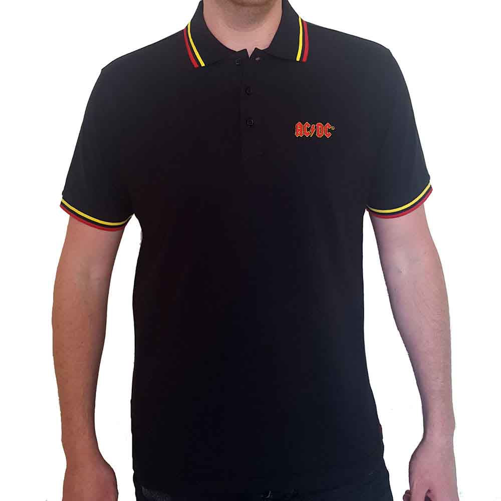 Polo con el logotipo clásico de AC/DC