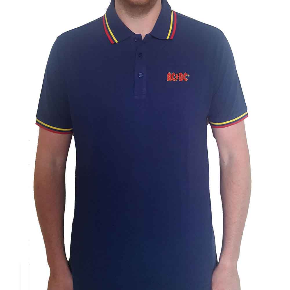 Polo con el logotipo clásico de AC/DC