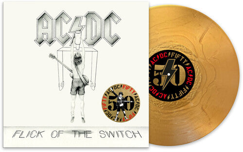 AC/DC Flick Of The Switch (50th Anniversary Edition, Gold Color Vinyl) [Vinyl]
