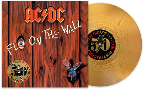 AC/DC Fly On The Wall (50th Anniversary Edition, Gold Color Vinyl) [Records & LPs]