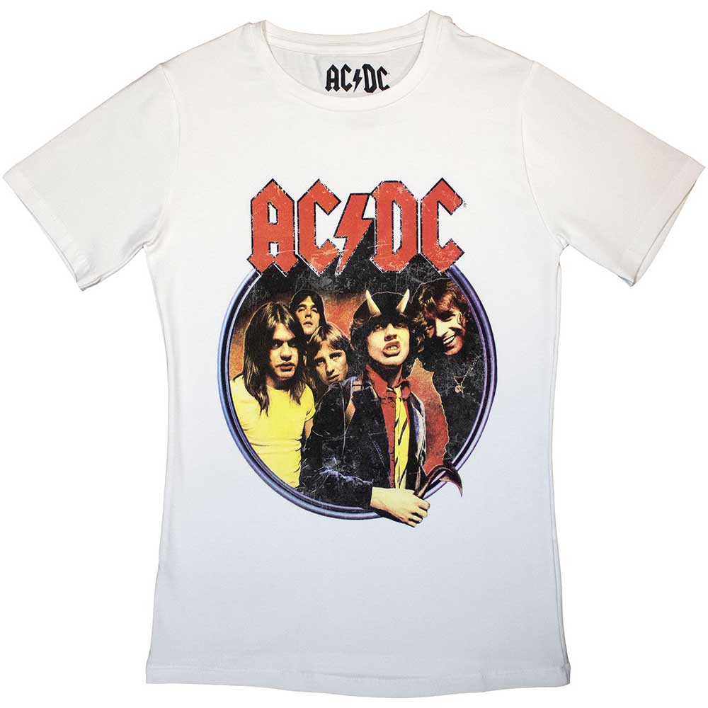 AC/DC Highway To Hell Circle [Short Sleeve Tee]