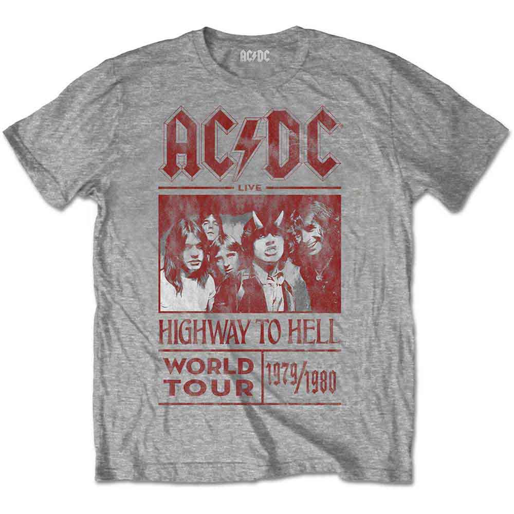 AC/DC gira mundial Highway to Hell 1979/1980 [Camiseta]