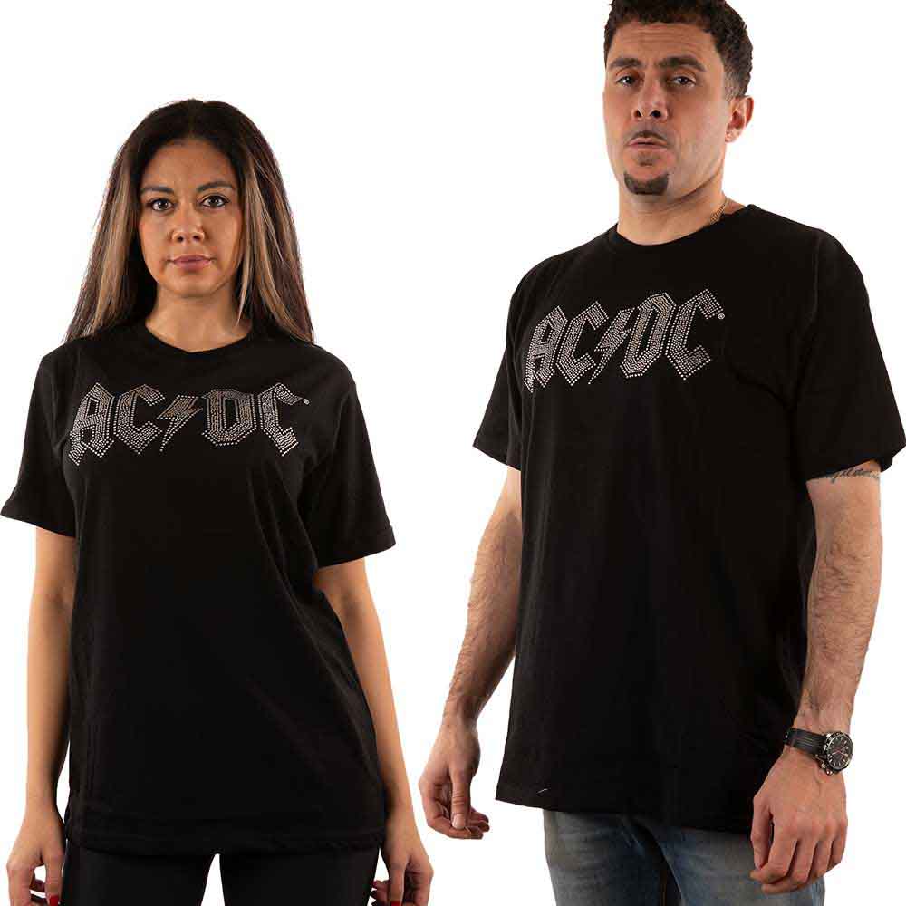 Camiseta con el logotipo de AC/DC