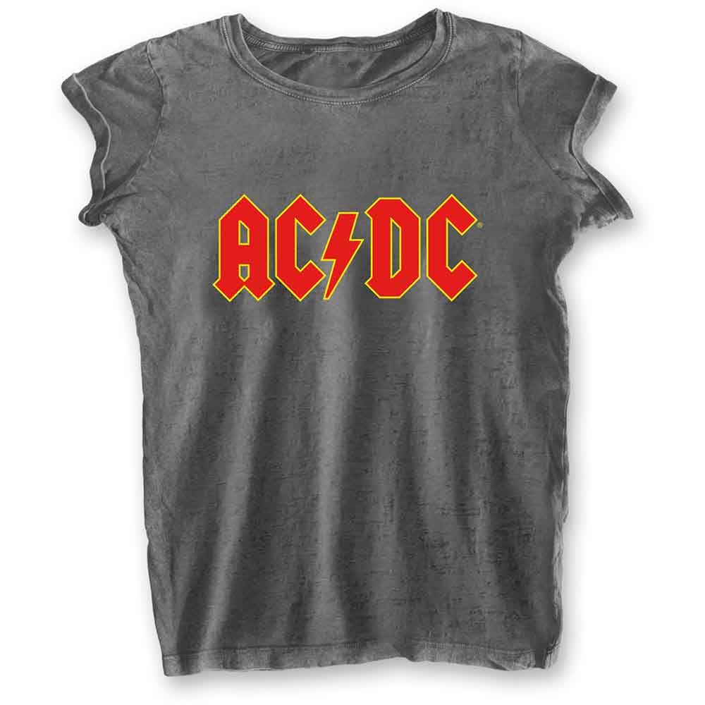 Camiseta de manga corta con el logotipo de AC/DC