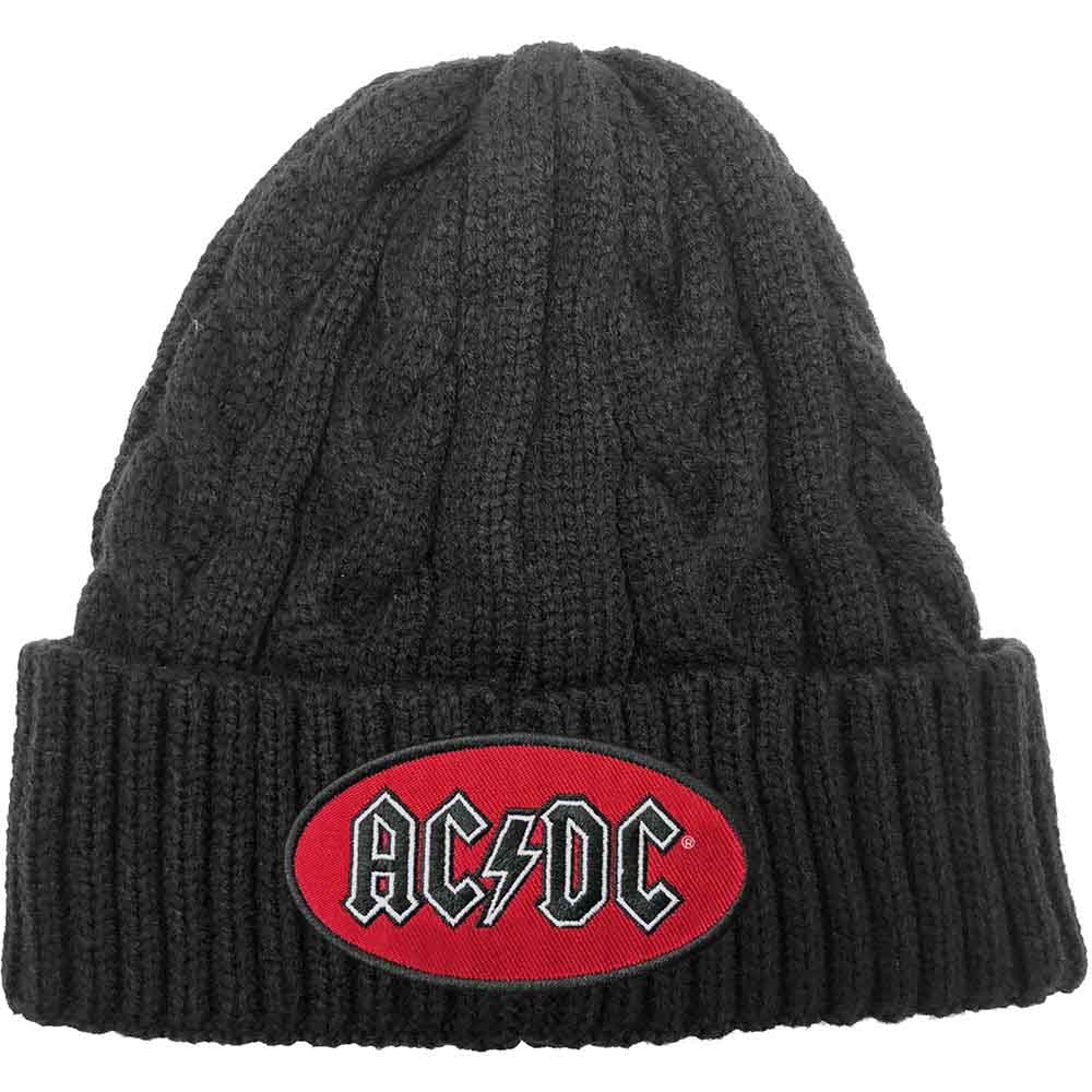 Gorro con el logotipo ovalado de AC/DC