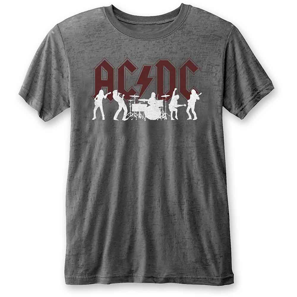 Camiseta con siluetas de AC/DC