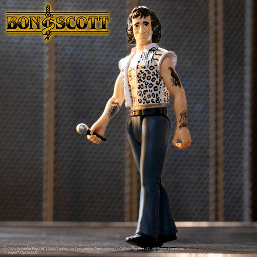 Super7 - AC/DC - ReAction Figures - Bon Scott (High Voltage) (Collectible, Figure, Action Figure) [Action Figure]