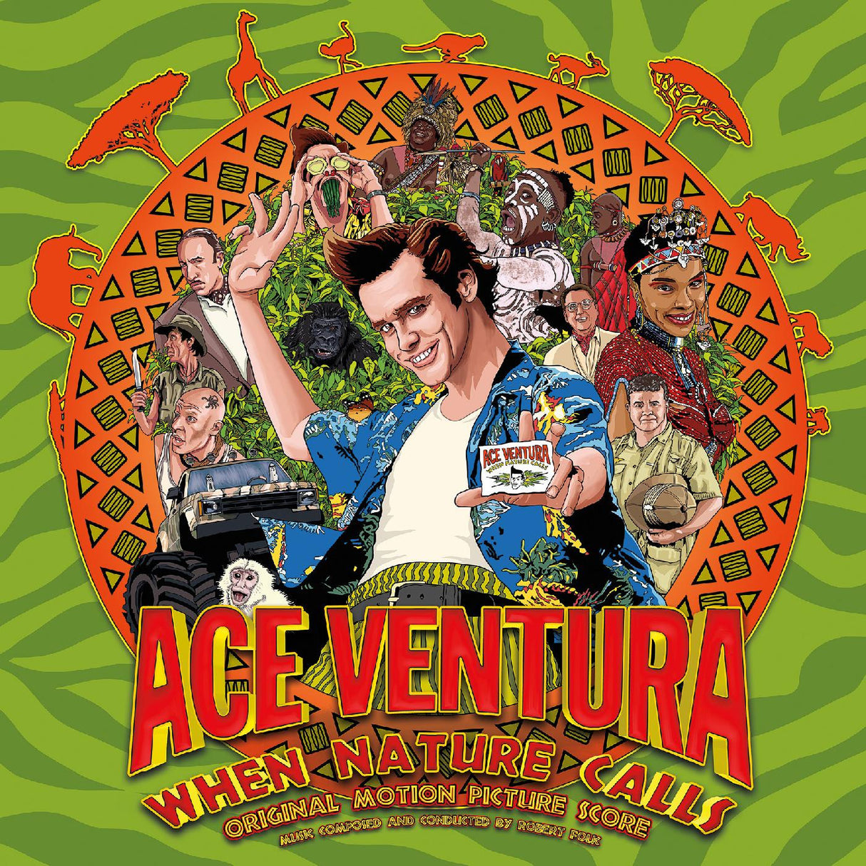 Varios artistas Ace Ventura: When Nature Calls OST [Turquoise/Orange Split, Red Splatter] [Discos y LP]