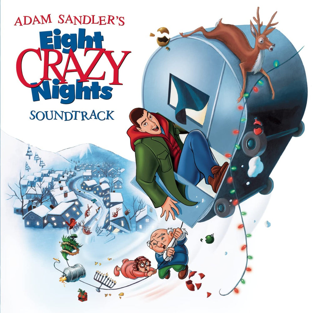 Adam Sandler Eight Crazy Nights (Original Motion Picture Soundtrack) (Limited Edition, "Blue-In-Whitey" Colored Vinyl) [Vinyl] - Apocalypse Vinyl