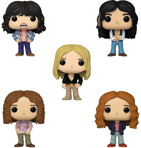 Funko pop de Aerosmith: Aerosmith - Pack de 5 (artículo grande, figura de vinilo) [Música]