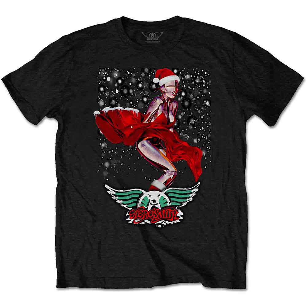 Camiseta de Papá Noel Robótico de Aerosmith