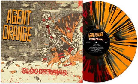 Bloodstains - Orange/ red/ black Splatter (Vinyl)