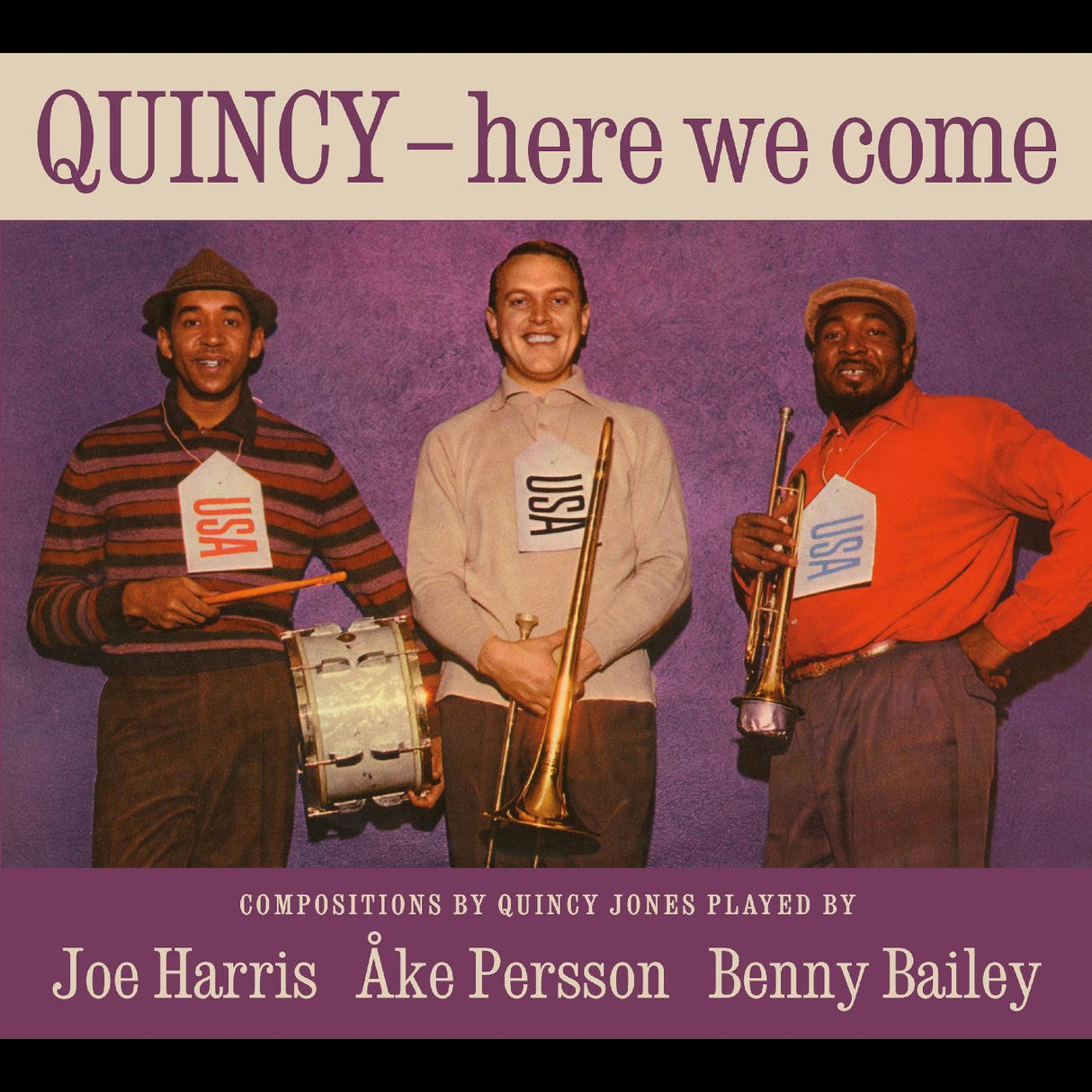 Ake Persson &amp; Benny Bailey Joe Harris Quincy，我们来了 [音乐 CD]