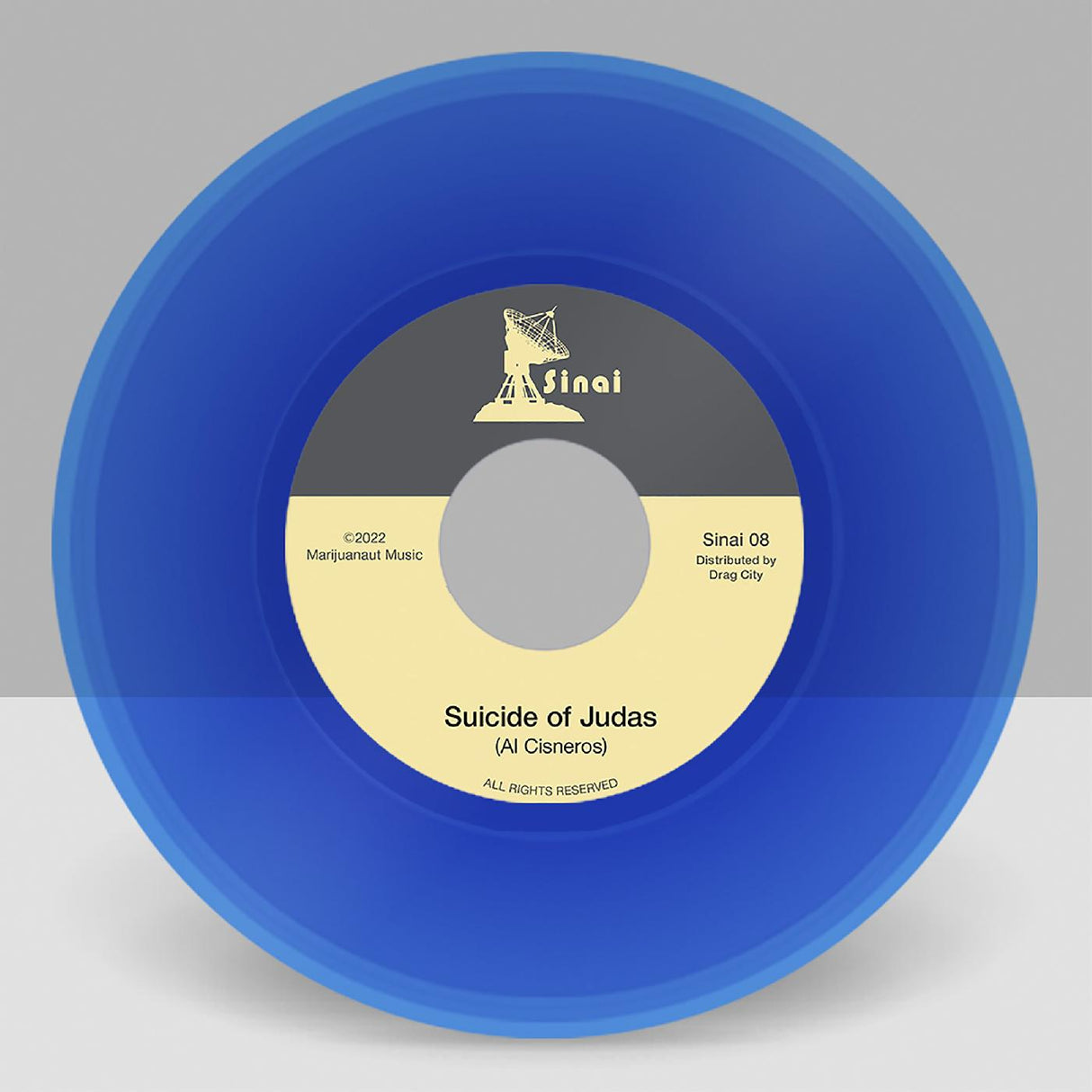 Al Cisneros Suicide of Judas / Akeldama (BLUE VINYL) [Records & LPs]