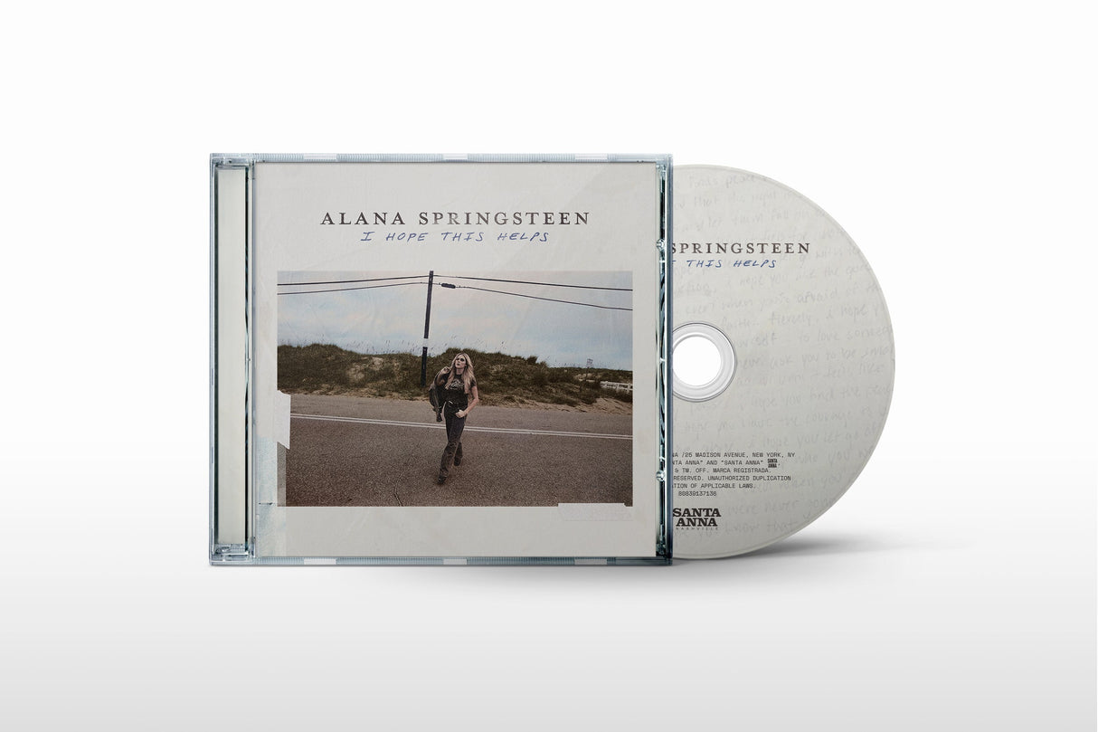Alana Springsteen - I Hope This Helps (Signed CD) [CD]