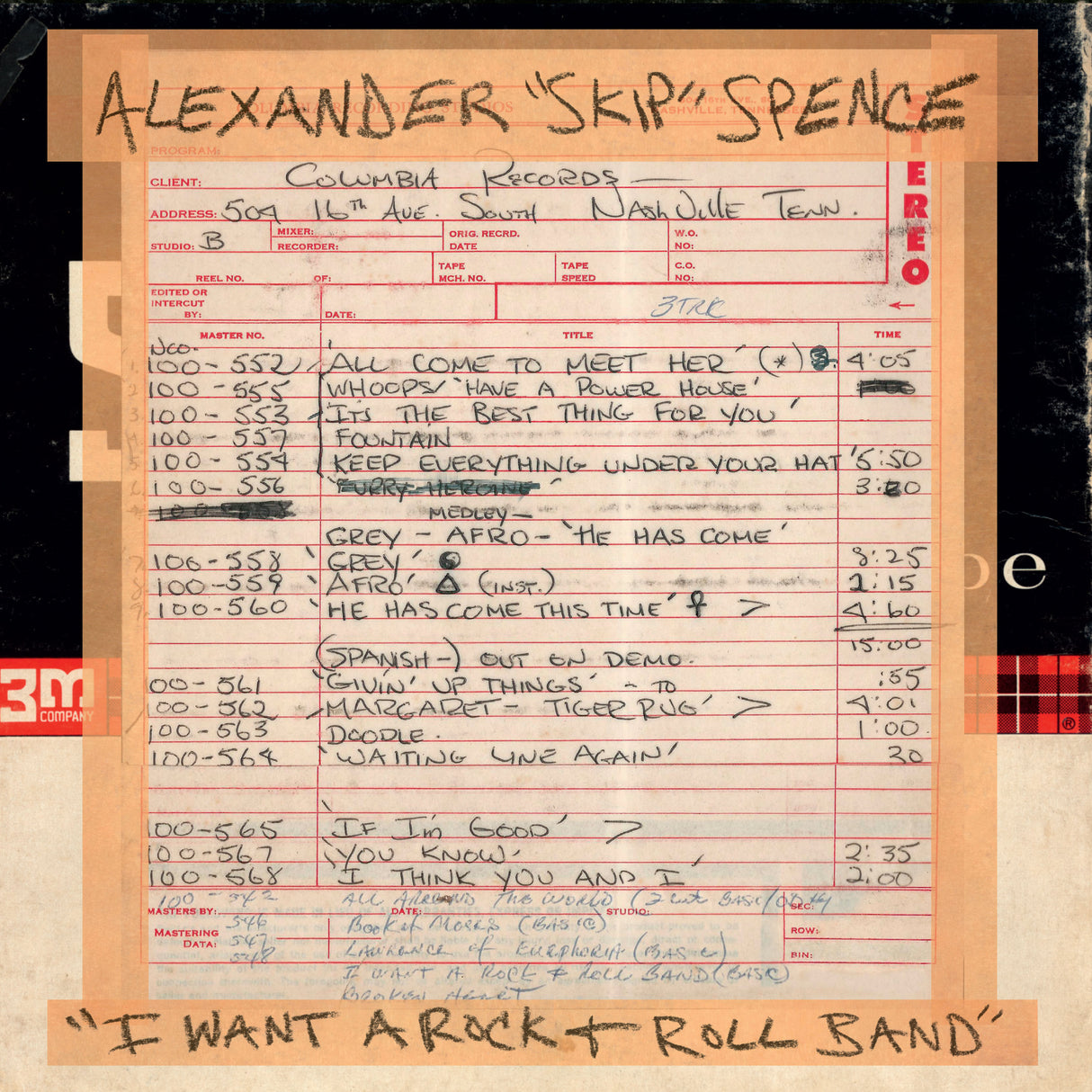 Alexander "skip" Spence I Want A Rock & Roll Band / I Got A Lot To Say/Mary Jane [Records & LPs]