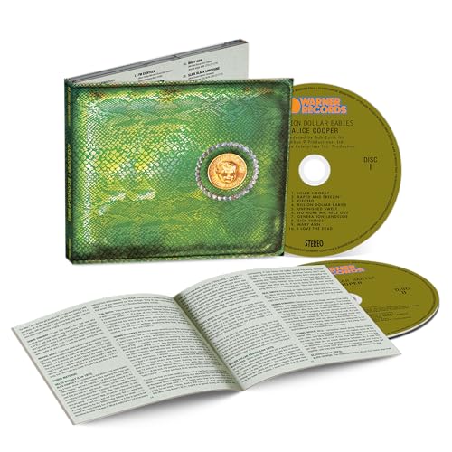 Alice Cooper Billion Dollar Babies (Edición Deluxe del 50.º aniversario) [CD de música]